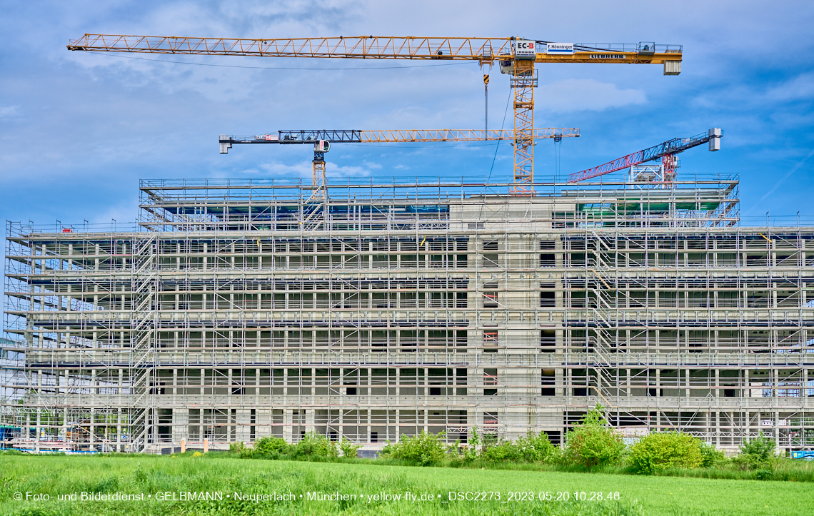 20.05.2023 - REVO Boardinghaus und Hochgarage in Neuperlach